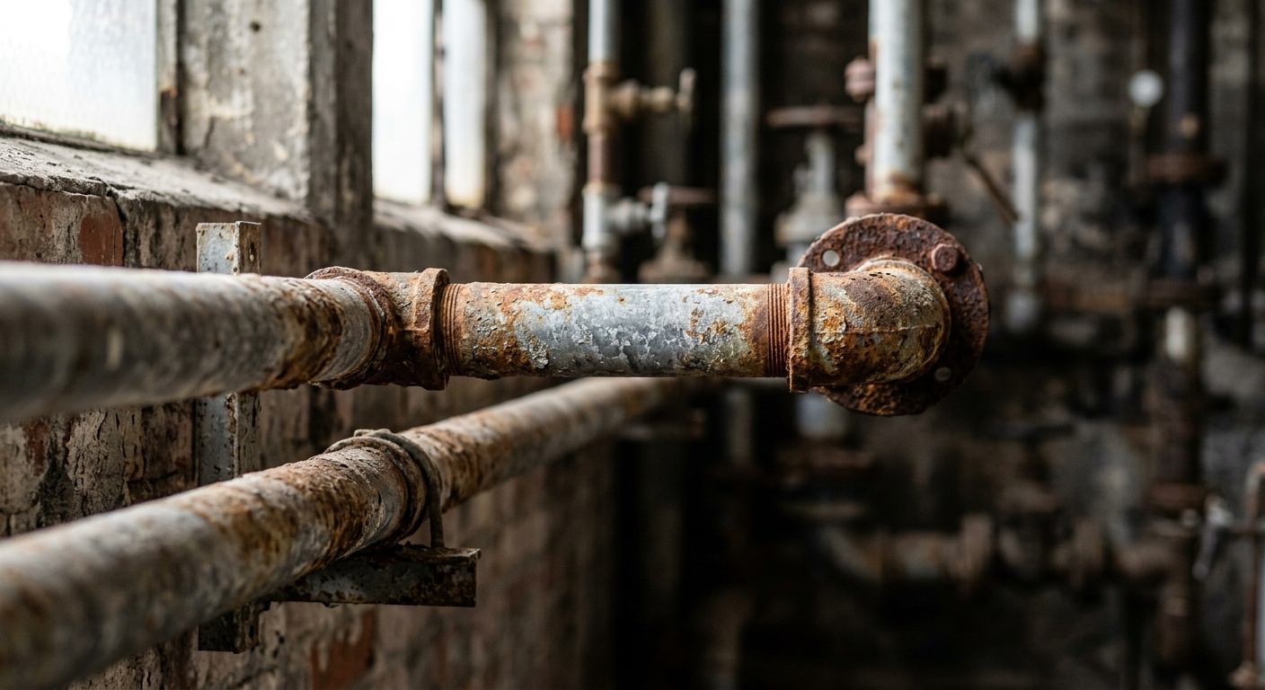 Vintage plumbing hazards